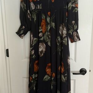 Baltic Born | Dresses | Nwt Baltic Born Olivia Maxi Dress Midnight Navy  Floral | Poshmark